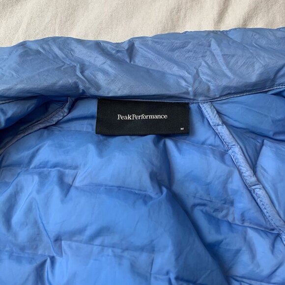 Peak Performance Argon Light Polyester ALPINE MOUNTAIN Jacket SIZE M Baby blue - Picture 7 of 13